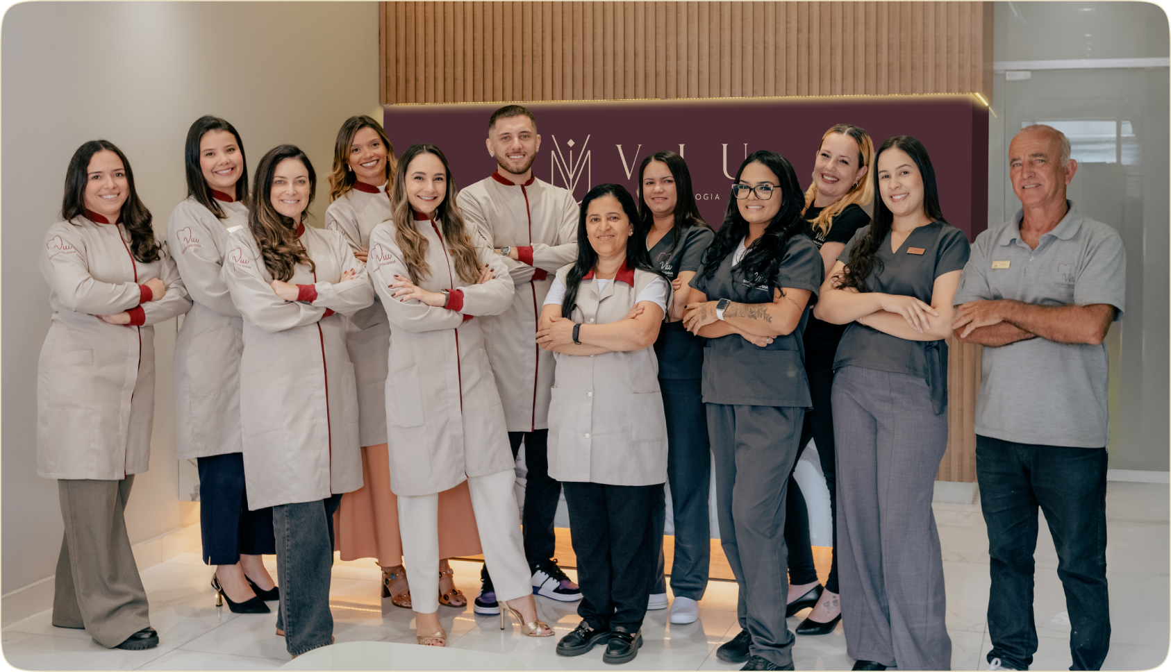 Equipe da unidade Osasco da Viu Odontologia